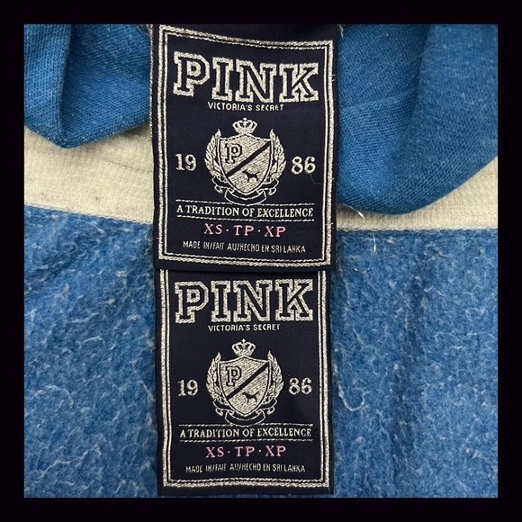 Vintage PINK Blue Rainbow Mega Bling Glitter Matching Set Size Extra Small - Picture 12 of 13